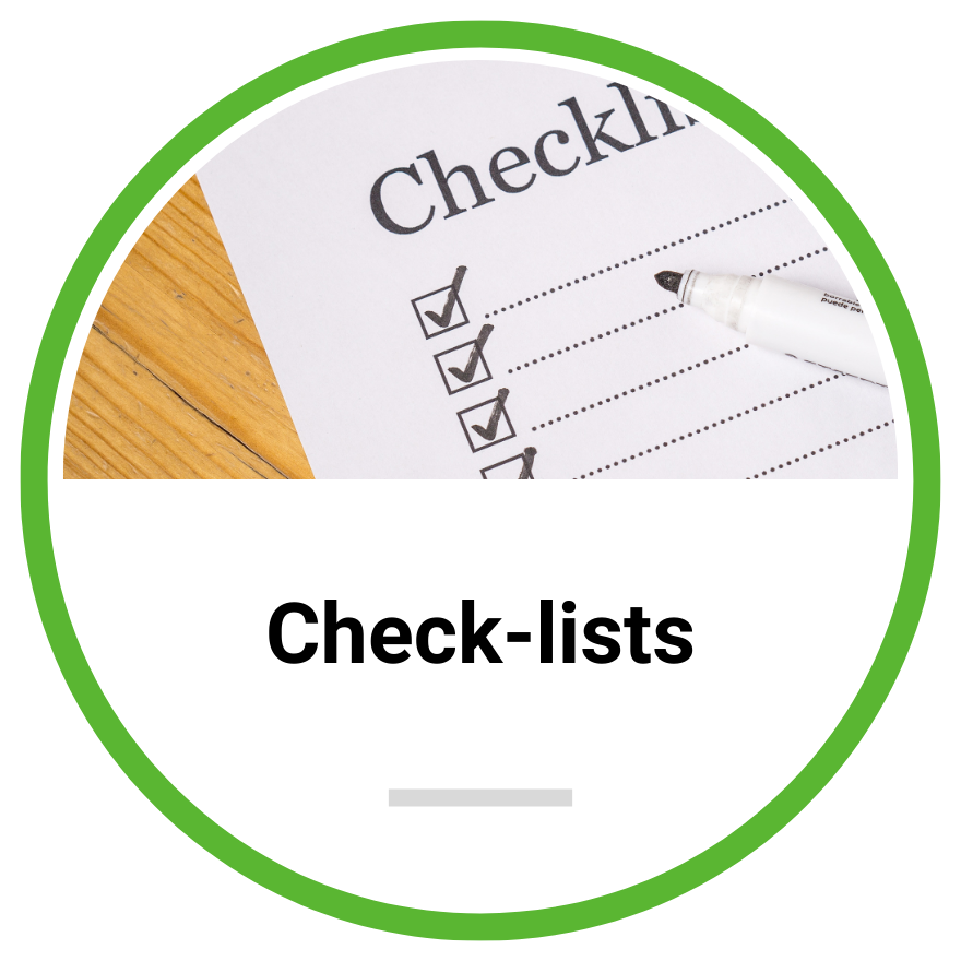 Lien vers la page AUT: Check-lists