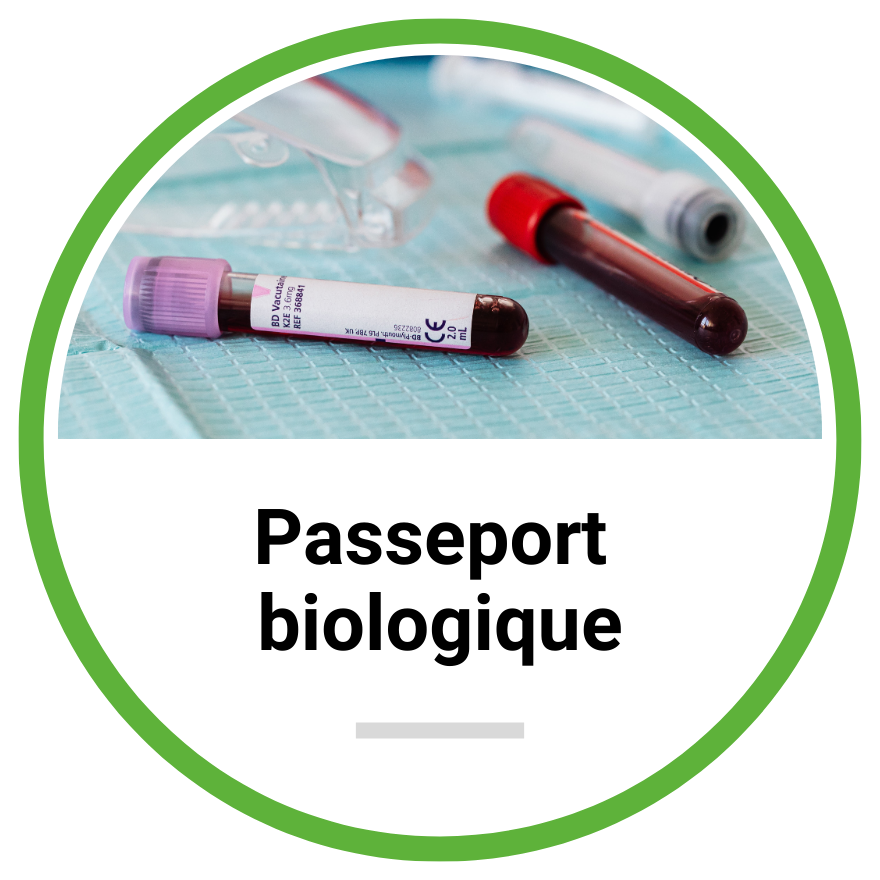 Lien vers page Le dopage: Passeport biologique