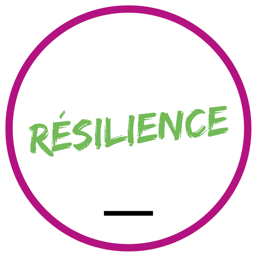 Résilience: Capacité à s'adapter et à rebondir après un évènement négatif. Pouvoir surmonter une difficulté.