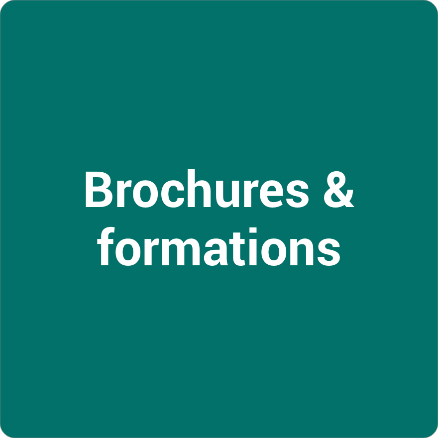 Brochures et formations